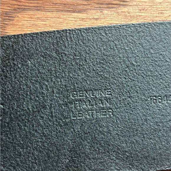 Banana Republic Wide Genuine Leather Belt. Size M. Made in Italy - Picture 5 of 6